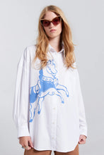 Load image into Gallery viewer, KAREN WALKER CAROUSEL RIDER SHIRT WHITE
