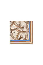 Load image into Gallery viewer, KAREN WALKER CAROUSEL CLASSIC SILK SCARF CREAM MULTI
