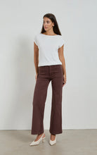 Load image into Gallery viewer, DRICOPER INDY HIGH RISE WIDE LEG JEAN FRENCH ROAST
