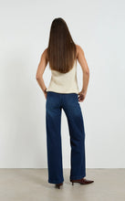 Load image into Gallery viewer, DRICOPER SHERRY LONG WIDE STRAIGHT LEG JEAN INDIGO BLUE
