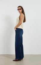 Load image into Gallery viewer, DRICOPER SHERRY LONG WIDE STRAIGHT LEG JEAN INDIGO BLUE
