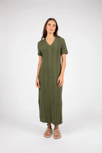 Load image into Gallery viewer, MARLOW PALMER POLO DRESS CYPRESS
