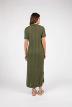 Load image into Gallery viewer, MARLOW PALMER POLO DRESS CYPRESS
