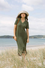 Load image into Gallery viewer, MARLOW PALMER POLO DRESS CYPRESS
