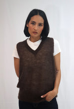 Load image into Gallery viewer, TATANO RITA VEST CHOCOLATE
