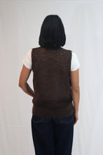 Load image into Gallery viewer, TATANO RITA VEST CHOCOLATE
