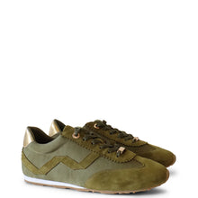 Load image into Gallery viewer, KATHRYN WILSON DANIELA SNEAKER KHAKI
