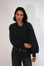 Load image into Gallery viewer, TATANO CELIA V NECK CHARCOAL
