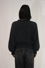 Load image into Gallery viewer, TATANO CELIA V NECK CHARCOAL

