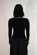 Load image into Gallery viewer, TATANO MELANIE L/S BLACK
