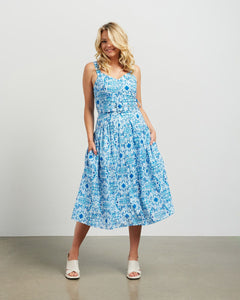 ET ALIA ISABELLE DRESS BLUE WILLOW