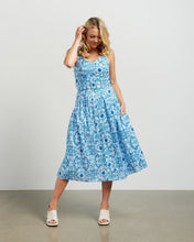 Load image into Gallery viewer, ET ALIA ISABELLE DRESS BLUE WILLOW
