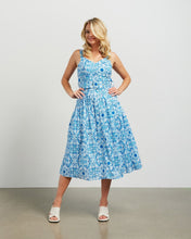 Load image into Gallery viewer, ET ALIA ISABELLE DRESS BLUE WILLOW
