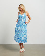 Load image into Gallery viewer, ET ALIA ISABELLE DRESS BLUE WILLOW
