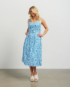 ET ALIA ISABELLE DRESS BLUE WILLOW