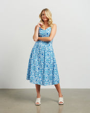 Load image into Gallery viewer, ET ALIA ISABELLE DRESS BLUE WILLOW
