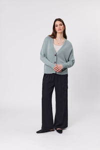 MARLOW SOHO CARDIGAN SAGE FOG