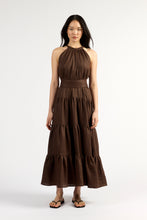 Load image into Gallery viewer, TUESDAY JOLENE DRESS DARK CHOC
