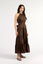 Load image into Gallery viewer, TUESDAY JOLENE DRESS DARK CHOC
