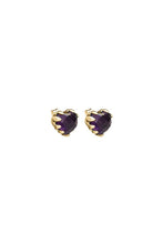 Load image into Gallery viewer, STOLEN GIRLFRIENDS CLUB GOLD LOVE CLAW EARRINGS

