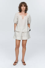 Load image into Gallery viewer, MARLE KENDRA TOP GREY STRIPE
