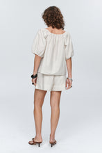 Load image into Gallery viewer, MARLE KENDRA TOP GREY STRIPE
