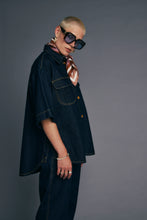 Load image into Gallery viewer, KAREN WALKER MOD SHIRT INDIGO OUTLAND DENIM
