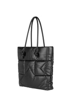 Load image into Gallery viewer, KAREN WALKER MEGA MONOGRAM TOTE BAG BLACK
