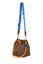 Load image into Gallery viewer, KAREN WALKER ADVENTURE BUCKET BAG CHOCOLATE
