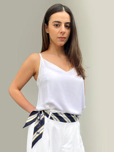 THE DARK HAMPTON X KATHRYN WILSON AMALFI SILK TWILLY