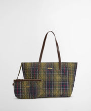 Load image into Gallery viewer, BARBOUR WETHERHAM QUILTED TARTAN BAG
