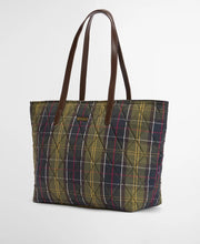 Load image into Gallery viewer, BARBOUR WETHERHAM QUILTED TARTAN BAG
