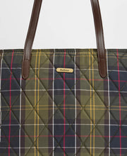 Load image into Gallery viewer, BARBOUR WETHERHAM QUILTED TARTAN BAG
