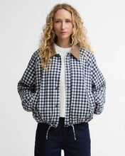 Load image into Gallery viewer, BARBOUR OVINGHAM CASUAL JACKET GINGHAM NAVY/NEUTRAL
