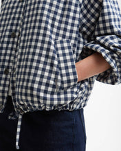 Load image into Gallery viewer, BARBOUR OVINGHAM CASUAL JACKET GINGHAM NAVY/NEUTRAL
