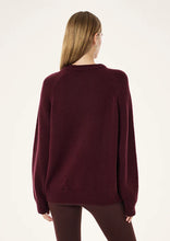 Load image into Gallery viewer, P.E NATION LEGACY KNIT CREW MAHOGANY

