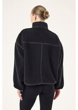 Load image into Gallery viewer, P.E NATION LENNON SHERPA JACKET BLACK
