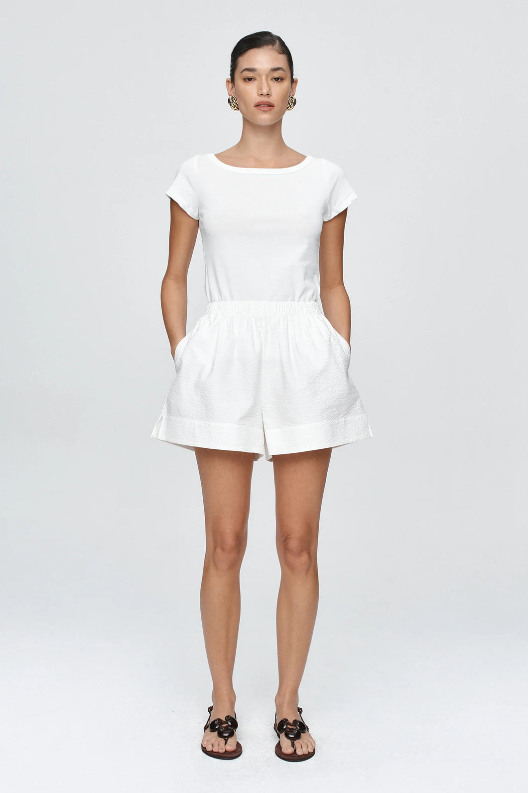MARLE LILL TEE BLANC