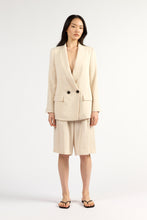 Load image into Gallery viewer, TUESDAY LONGLINE BLAZER OYSTER
