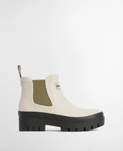 Load image into Gallery viewer, ARRIVING 21.05.26 | BARBOUR HALTON CHELSEA WELLY LIGHT OAK/BLEACHED OLIVE
