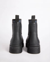 Load image into Gallery viewer, BARBOUR CYNTHIA CHELSEA WELLY BLACK SHADOW/TARTAN
