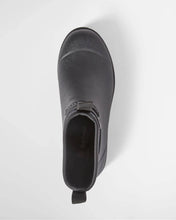Load image into Gallery viewer, BARBOUR CYNTHIA CHELSEA WELLY BLACK SHADOW/TARTAN
