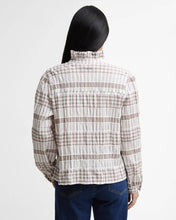 Load image into Gallery viewer, BARBOUR HINTON TOP SAND/WHITE GINGHAM
