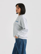 Load image into Gallery viewer, LEE INDEPENDENT BAGGY SWEATSHIRT WHITEMARLE
