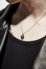 Load image into Gallery viewer, STOLEN GIRLFRIENDS CLUB LOVE CLAW NECKLACE SILVER MOODSTONE
