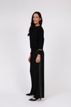 Load image into Gallery viewer, MARLOW LEGION SIDE STRIPE PANT BLACK/WHITE
