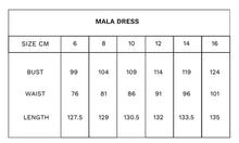 Load image into Gallery viewer, TUESDAY MALA DRESS NAVY PAISLEY

