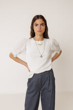 Load image into Gallery viewer, COMING SOON | INDI &amp; COLD  KRISTELLE TOP BLANCO
