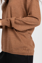 Load image into Gallery viewer, MARLOW MERINO CREW NECK GINGER
