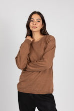 Load image into Gallery viewer, MARLOW MERINO CREW NECK GINGER
